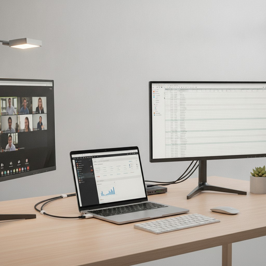 Comment brancher deux écrans sur un PC portable