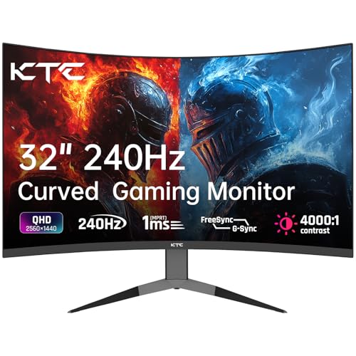 KTC 32'' Courbe QHD 240Hz